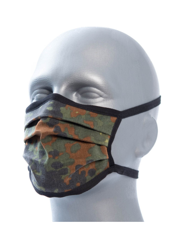 Mundmaske Camouflage zum Binden